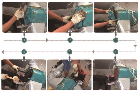 轉(zhuǎn)子泵維護(hù)過程圖示2016032106
